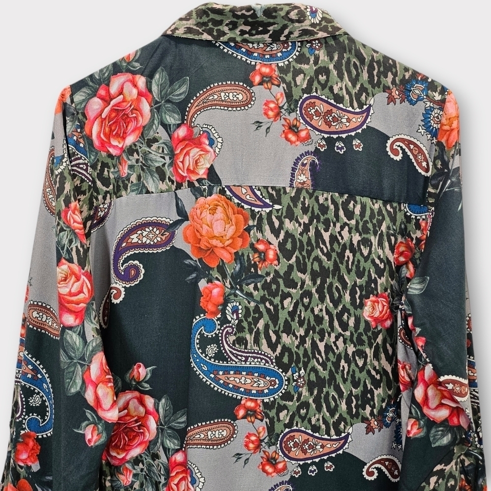 Tolani Collection Evonne Black Paisley Top - Picture 5 of 13